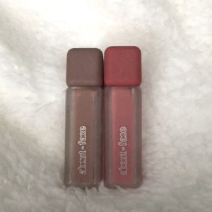 Two About Face Liquid Lipsticks